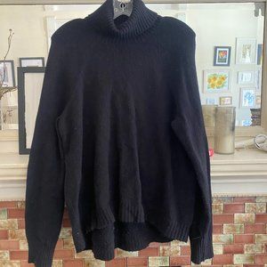 JCrew Black Turtleneck Sweater